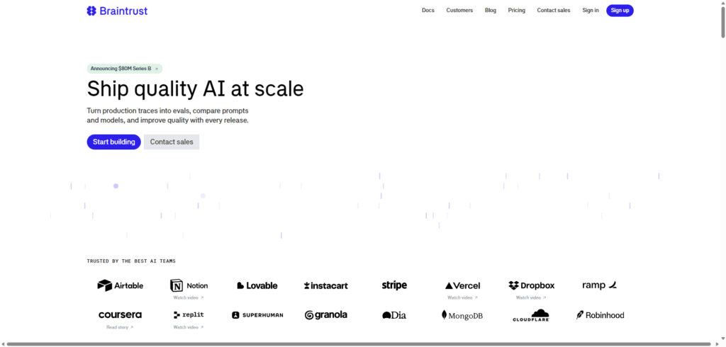 Braintrust Overview (2026) – Ai Observability Platform For Ai Agents