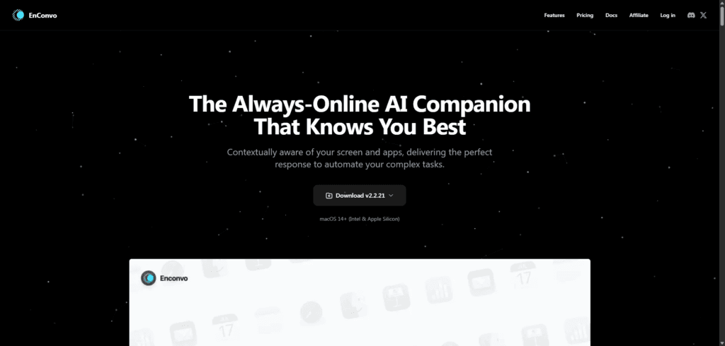 Enconvoenconvo Overview (2026) – Ai Agent Builder For Macos Automationenconvo